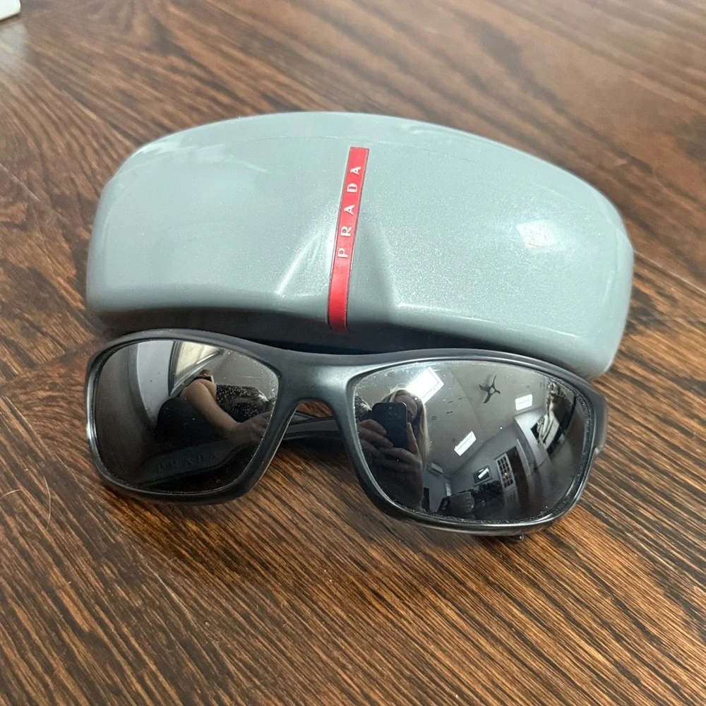PRADA Sport wraparound sunglasses - Picture 3 of 11